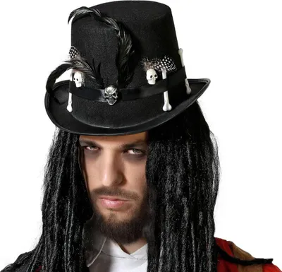 Image de Chapeau Atosa Halloween Noir Noir One Size