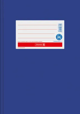 Produktbild von BRUNNEN Hefthülle A5 Papier enzian