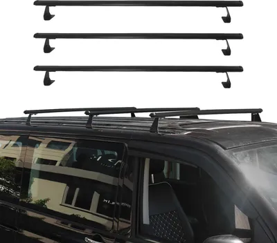 Immagine prodotto di Portapacchi Portapacchi per Nissan NV200 2010-2025 Alluminio nero 3x