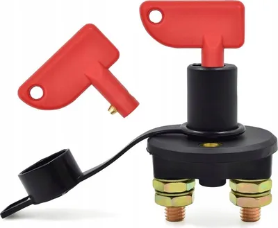 Zdjęcie produktu dla Wyłącznik Odłącznik Prądu Akumulatora Hebel 12V 24V