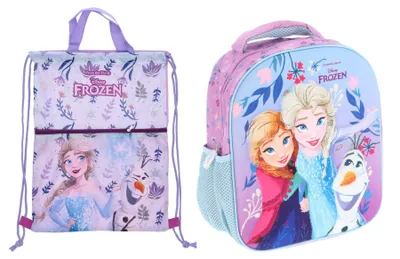 Image de Ensemble de sacs Frozen : sac à dos et sac de sport