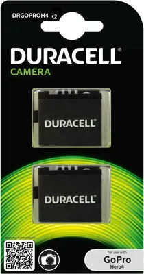 Immagine prodotto di Duracell - Batteria - Li-Ion - 1160 mAh (confezione da 2) - per GoPro HERO4