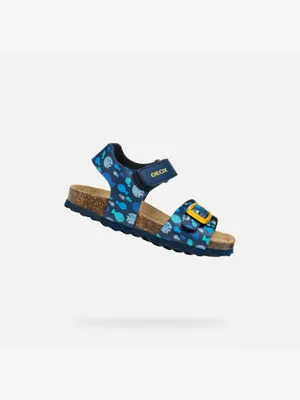 Produktbild von Geox Dunkelblaue Jungensandalen Chalki 21