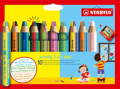 Zdjęcie produktu dla 10er Etui Stab. woody 3in1 duo