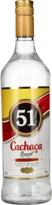 Image de Cachaça 51 Brazil Sugar Cane Spirit 40% Vol. 1l