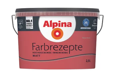 Produktbild von Alpina Farbrezepte Roter Ahorn matt 2,5 Liter