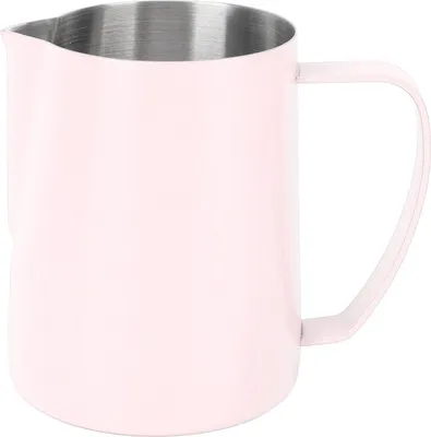 Obrázok produktu pre 600ML šálka na napenenie kávy 304 Nerezová oceľ Mlieko na napenenie džbánu Point Mouth Latte Art Pitcher s vnútornou stupnicou