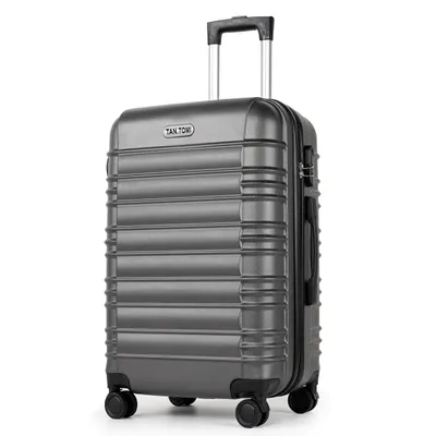 Produktbild von Hartschalen-Trolley Reisekoffer Trolley Großer Koffer Handgepäck Hartschale aus ABS Trolley Handgepäck Kapazität mit 4 Rollen und Zahlenschloss