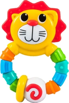 Obrázok produktu pre Hrkálka Infantino s hryzátkom - Little Lion