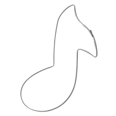 Immagine prodotto di Tagliabiscotti Orion Tagliabiscotti per biscotti di pan di zenzero Note in acciaio 7x3x1,5 cm