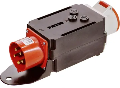 Produktbild von as-Schwabe MIXO Adapter Stromverteiler 400V 32A CEE auf 1x CEE 400V 16A IP44