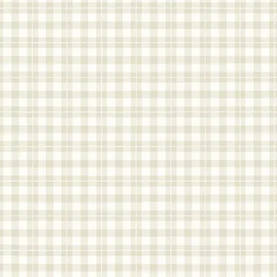 Produktbild von Borastapeter Tapete Karomuster Beige - 660385 - 53 cm x 10.05 m