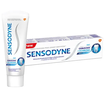 Obrázek produktu pro Sensodyne Pasta do zębów odbudowa/ochrona z fluorkiem 75 ml