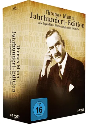 Obrázok produktu pre Thomas Mann: Jahrhundert-Edition (alle verfügbaren Verfilmungen) (19 DVDs)