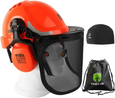 Obrázek produktu pro Helma Forsthelm EN397, sada 4 v 1, materiál ABS, určená pro lesnictví
