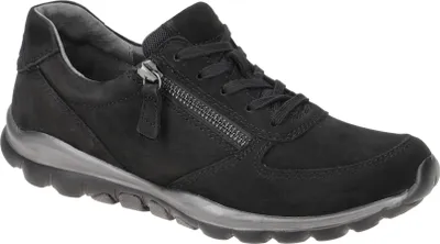 Produktbild von Gabor ROLLINGSOFT Damenschuhe - sportliche Schnür- Halbschuhe schwarz NEU