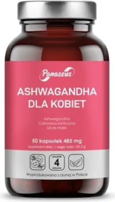 Obrázok produktu pre Panaseus doplnky stravy Ashwagandha Dla Kobiet, 3526