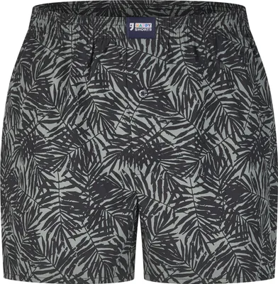 Produktbild von Happy Shorts Herren Boxer Motives - Palm Leaves - Größe L