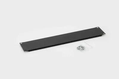Produktbild von Triton 19" blanking panel 2U black, Schwarz