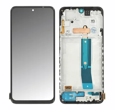 Produktbild von OEM Xiaomi Redmi Note 11S /11S NFC Display Touchscreen Bildschirm Rahmen Schwarz & Werkzeug