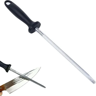 Produktbild von Wetzstab 33 cm, Kohlenstoffstahl, für Küchenmesser