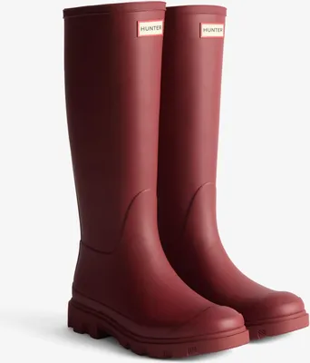 Produktbild von Hunter Downpour Tall Boot Merlot Größe EU 41