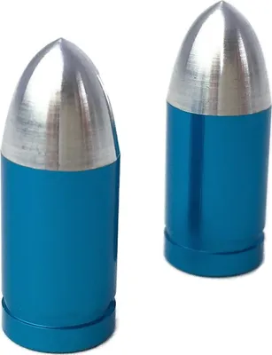 Obrázek produktu pro Víčka ventilů Bullet světle modrá