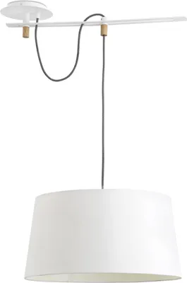 Image de Suspension FUSTA blanc, marron