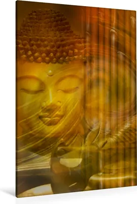 Produktbild von Calvendo  Textil-Leinwand 80 cm x 120 cm  hoch Ein Motiv aus dem Kalender Buddha und Yin Yang, Burlager Claudia; 7276361