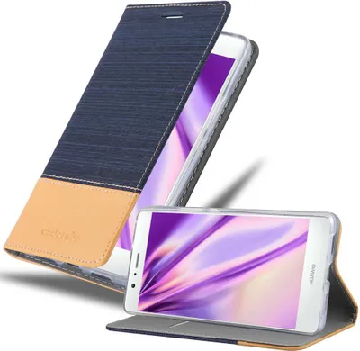Produktbild von Cadorabo Hülle für Huawei P9 LITE 2016 / G9 LITE Schutzhülle in Blau Handy Hülle Etui Book Case Cover