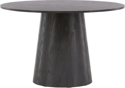 Image de Lanzo table de salle à manger Ø120cm mocca.