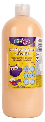 Zdjęcie produktu dla Strigo Farba Plakatowa Beżowa 1000 ml
