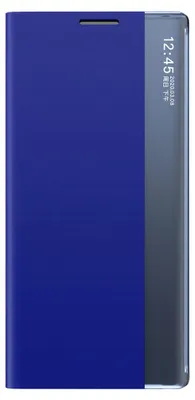 Produktbild von Neues Sleep Case Für Samsung Galaxy S25+ Mit Klappe Und Ständer - Blau