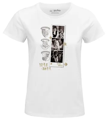 Produktbild von Harry Potter Damen-T-Shirt, weiß, Large