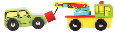 Obrázek produktu pro Bigjigs Rail Dřevěné autodráhy sada aut