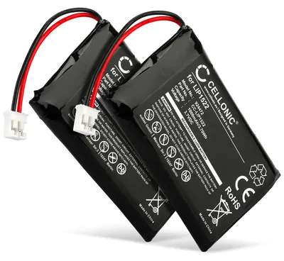 Immagine prodotto di CELLONIC 2x Batteria per Consolle giochi Compatibile con Sony Dualshock 4 V2, KCR1410, CUH-ZCT2, LIP1522 – (1000mAh, 3.7V)