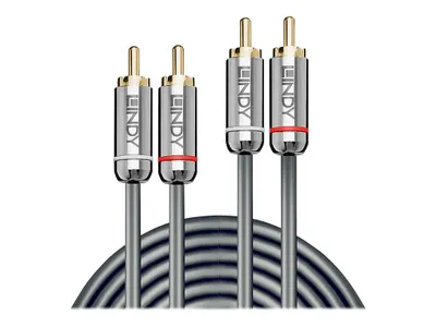 Obrázok produktu pre Lindy 35348 Audio kábel 5 m 2 x RCA Anthrazit