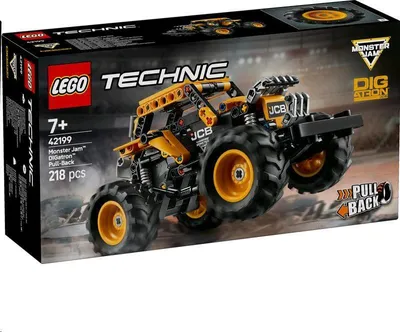 Obrázek produktu pro LEGO Technic Monster Jam DIGatron, hrací sada monster trucků pro děti, stavebnice pro děti, chlapce a dívky od 7 let, nápad na dárek pro fanoušky monster trucků a motorsportu 42199