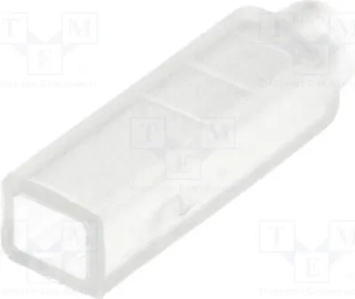 Obrázek produktu pro 50 kusů krytek pro konektory (samice) pro 2,8mm konektory, typ: 1, 16679W, izolované: ne