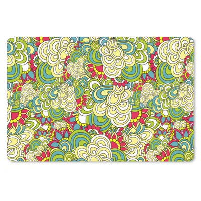 Produktbild von MuchoWow® Mauspad Mousepad Muster - Blumen - Frühling 27x18 cm - Mousepads - Maus Mat - Pad - Mausunterlage - Büroartikel - Desk Matten