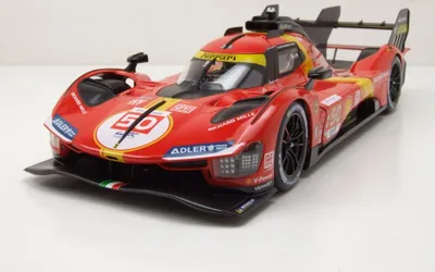 Immagine prodotto di Bburago 16301N Ferrari 499P #50 Le Mans 2023 rosso 1:18