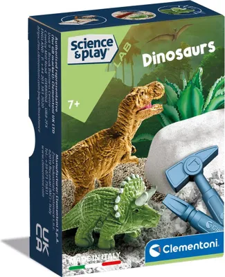 Obrázok produktu pre Mini stavebnica s dinosaurom a náradím pre deti od 7 rokov