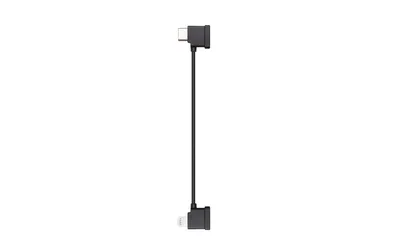 Produktbild von DJI CP.MA.00000224.01, Lightning, USB C, Männlich, Männlich, Schwarz, Abgewinkelt
