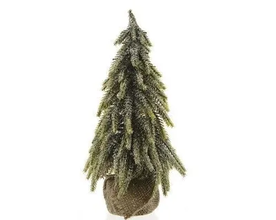 Produktbild von Minibaum Tannenbaum Indoor Jutesack D.12cm H.20cm grün