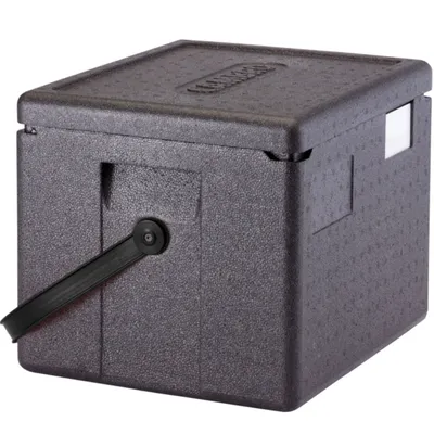 Zdjęcie produktu dla Pojemnik termoizolacyjny termiczny ładowany od góry z rączką CAM GOBOX 22.3 l 390 x 330 x 316 mm