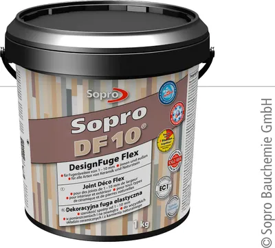 Produktbild von Sopro DesignFuge Flex DF 10 Weiß 10 1kg Eimer