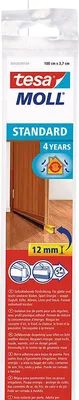 Obrázok produktu pre tesa Tuerdichtschiene fuer glatte Boeden tesamoll Comfort braun