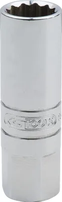 Obrázok produktu pre KS Tools 3/8" nástrčka na zapaľovaciu sviečku CHROMEplus, 14 mm