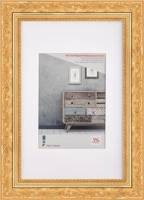Produktbild von Walther, CR050G, Barock Holzrahmen 40X50 cm, GOLD