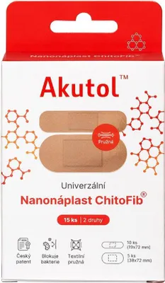 Produktbild von AKUTOL Nanopflaster ChitoFib Universal